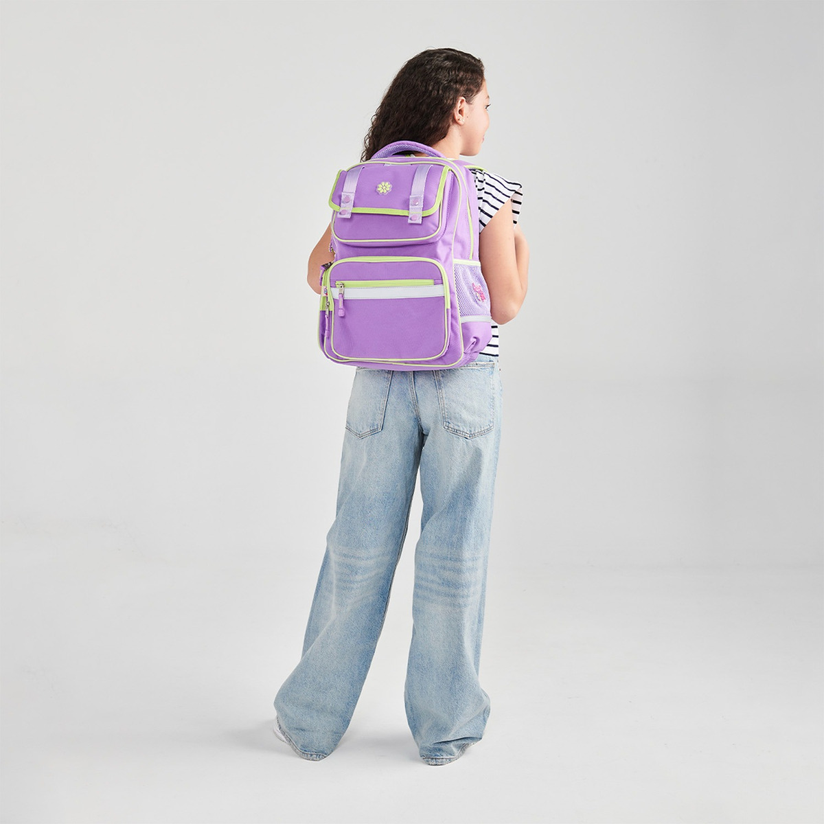 Mochila Grande Chenson Happy Girl Strong Primaria Hg70204-v - vista 2