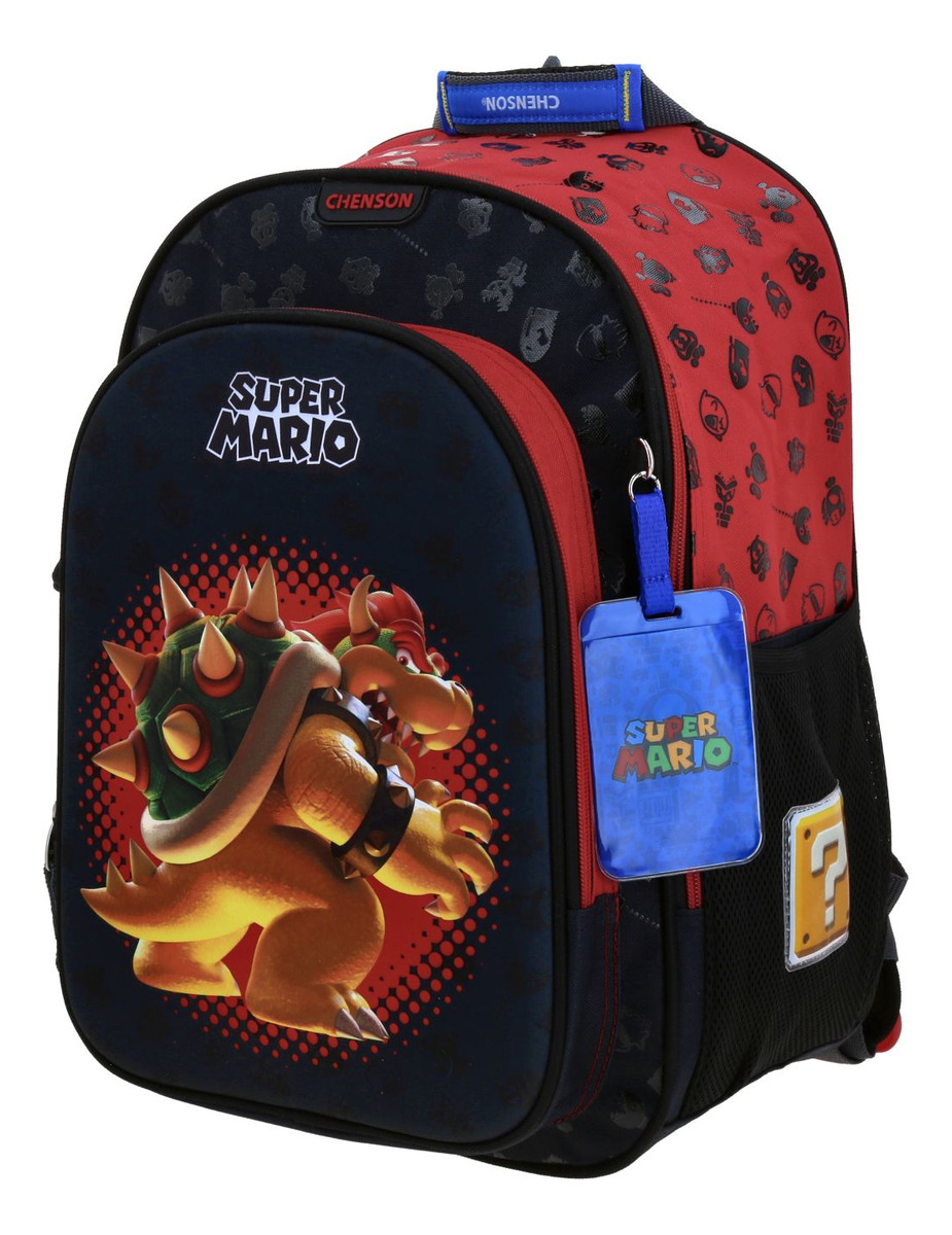 Mochila Grande Chenson Mario Bros Bowser Bowie 2
