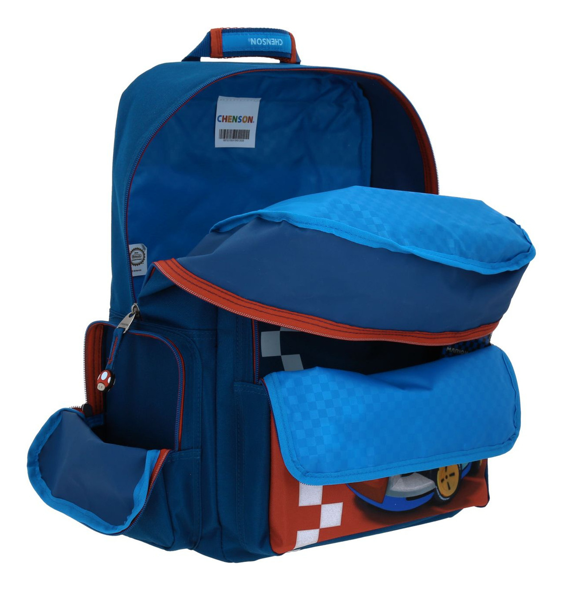 Mochila Grande Chenson Mario Bros Brife Mb70210-9 4