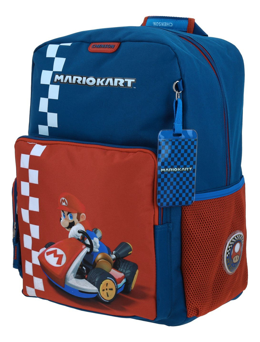 Mochila Grande Chenson Mario Bros Brife Mb70210-9 5