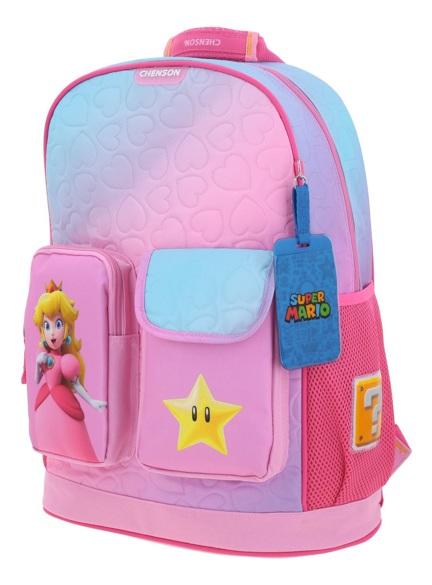 Mochila Grande Chenson Mario Bros Peach Kiut 2