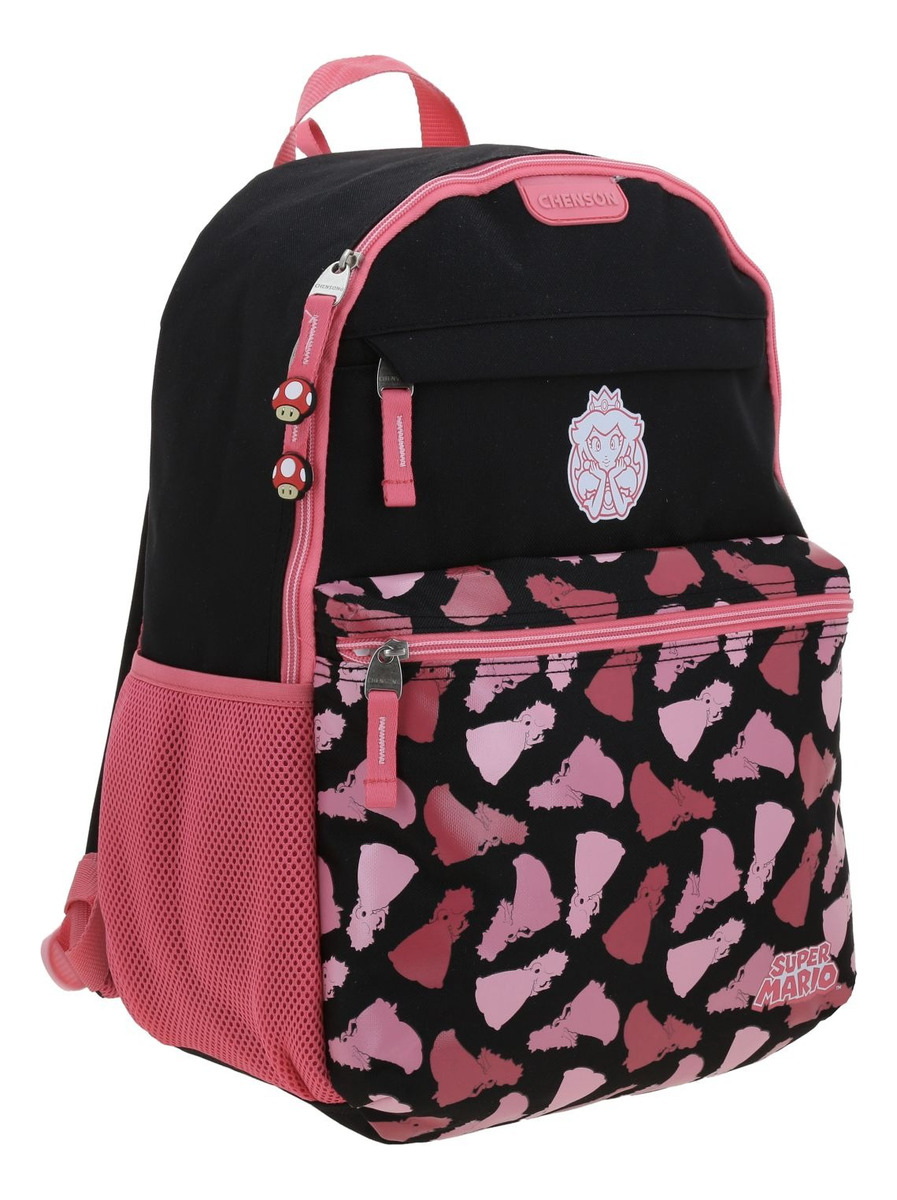 Mochila Grande Chenson Mario Bros Peach Tonsker Mb70669-3 4