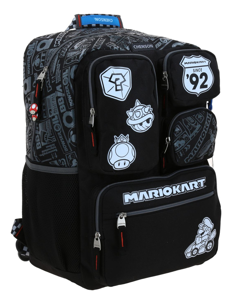 Mochila Grande Chenson Mario Bros Racer 5