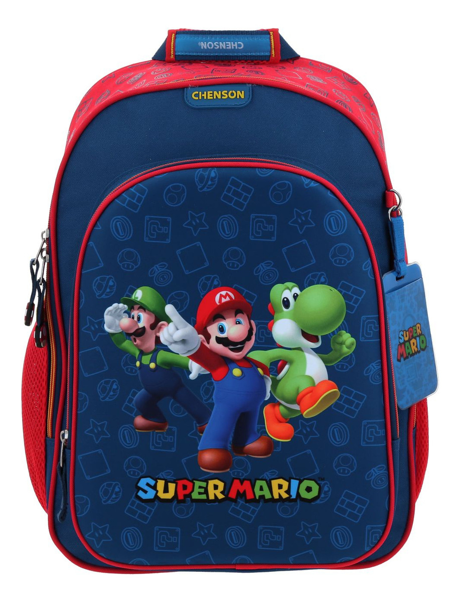 Mochila Grande Chenson Mario Bros Yoshi Gronshi