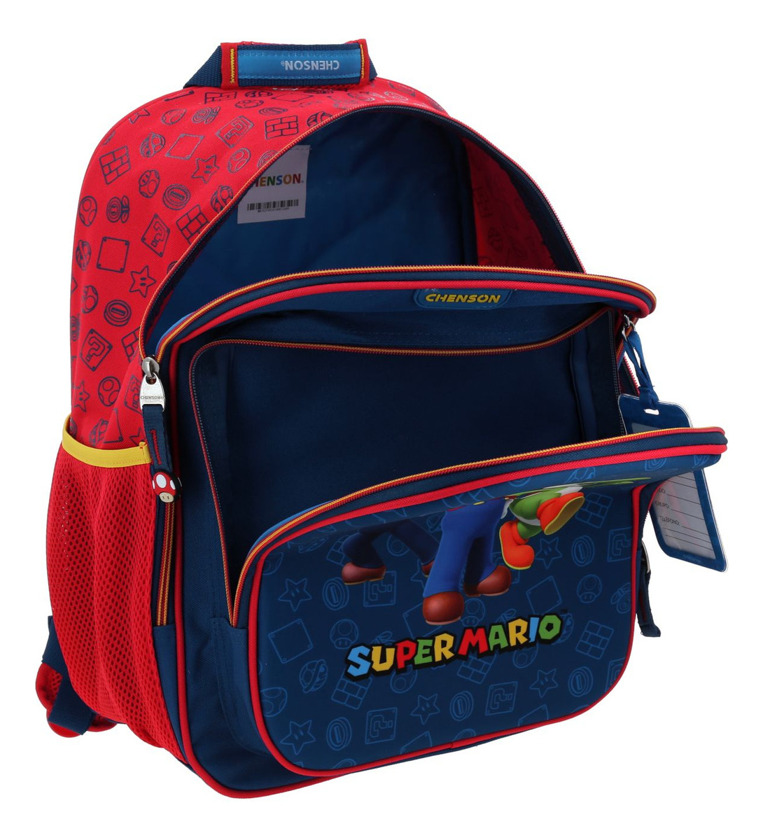 Mochila Grande Chenson Mario Bros Yoshi Gronshi - vista 2