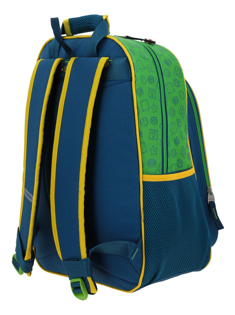 Mochila Grande Chenson Mario Bros Yoshi Mb70626-9 Sploshi 5