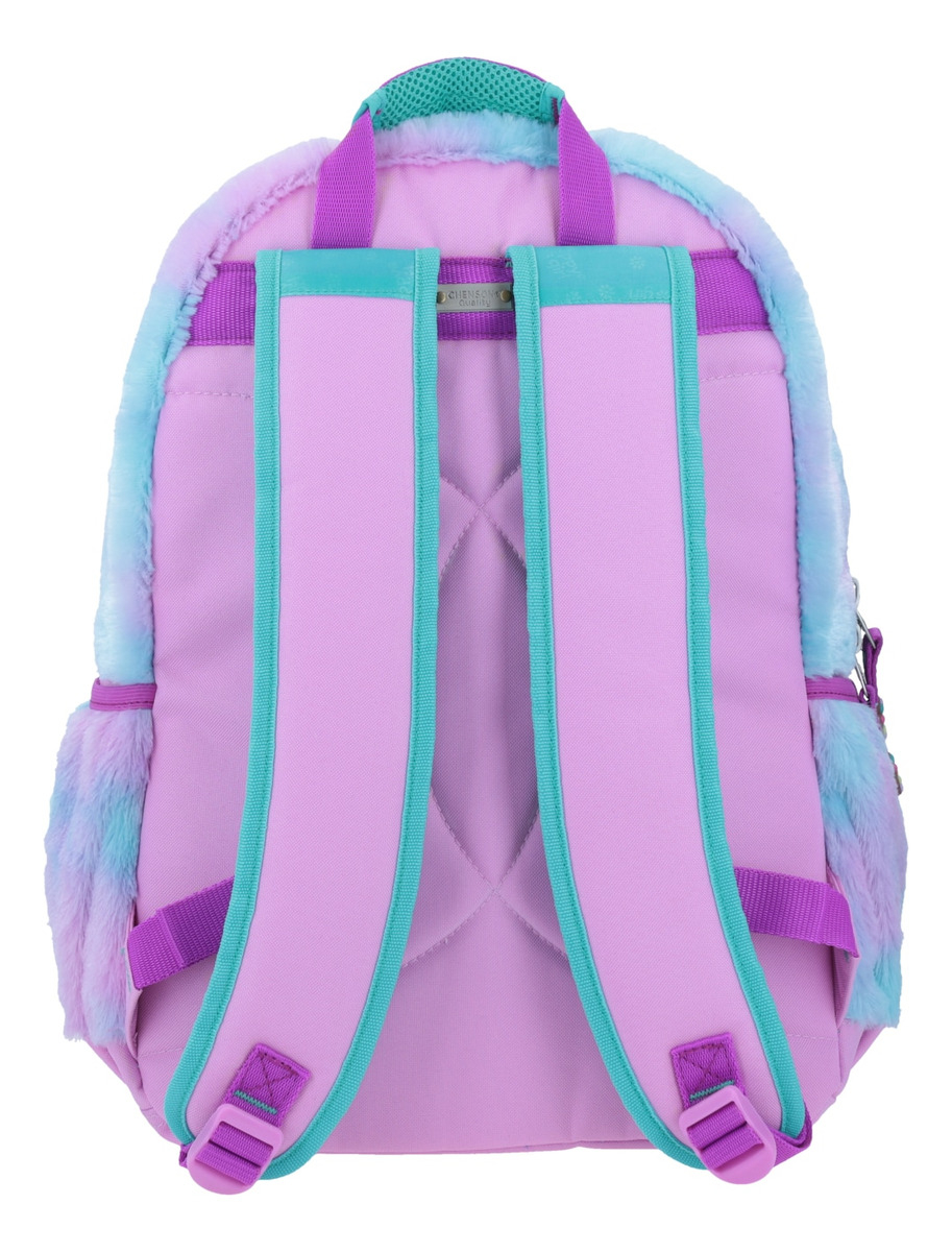 Mochila Grande Chenson Perezoso Peluche Happy Girl Loty Color Lila - vista 2