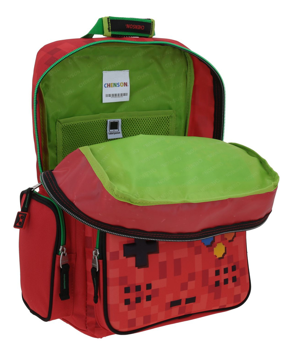 Mochila Grande Chenson Primaria Gamer Co70335-r Galaga 3