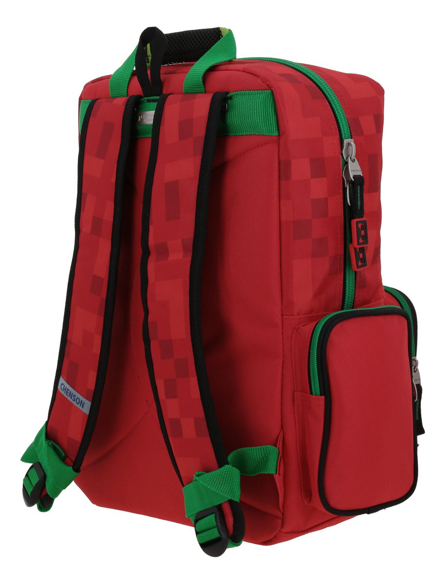 Mochila Grande Chenson Primaria Gamer Co70335-r Galaga 4