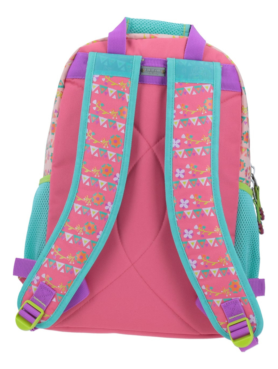 Mochila Grande Chenson Primaria Happy Girl Porta Tablet Llama Peluche Coleccion Drama Hg64470-p Color Rosa 4