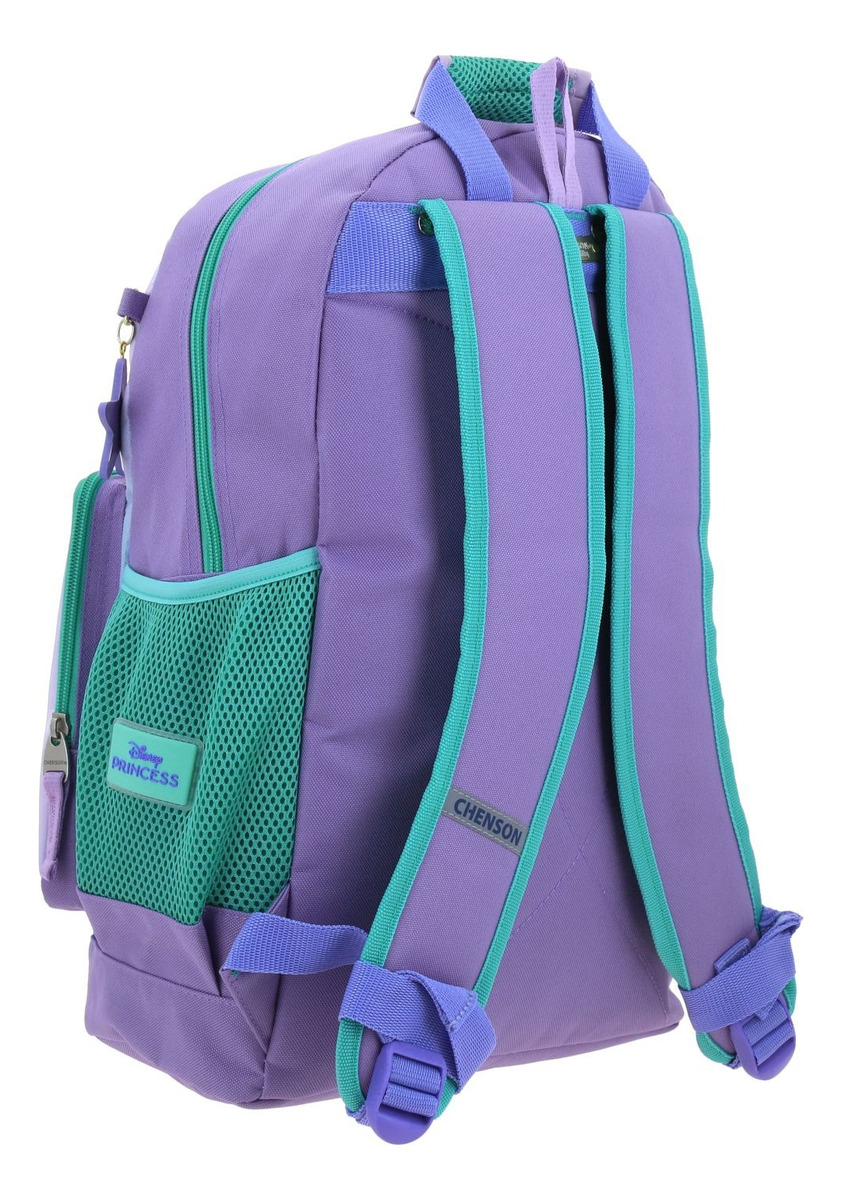 Mochila Grande Chenson Princesas Ariel Deeper Escolar Niña Pr70266-v 2