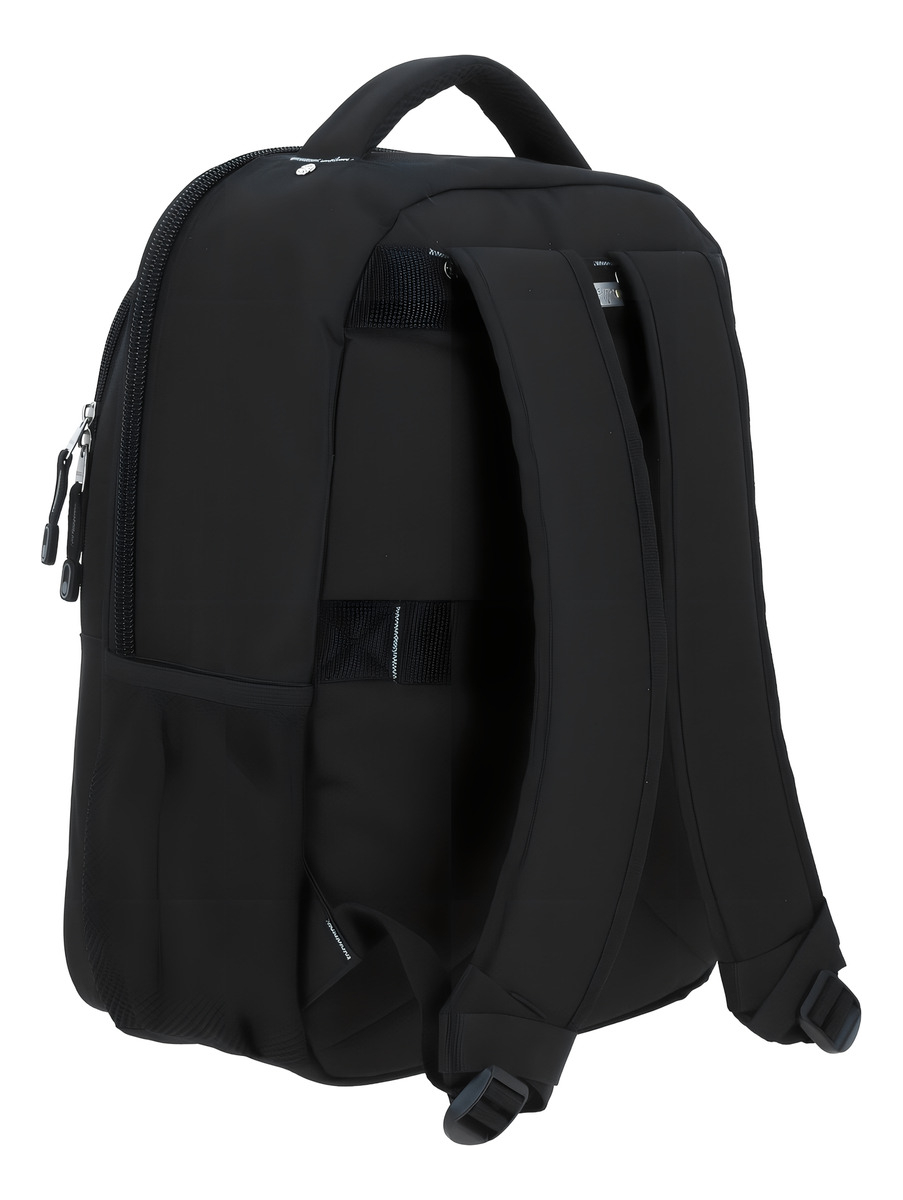 Mochila Grande Chenson Pro Ejecutiva Heri Portalaptop Color Gris Oscuro Diseño De La Tela Liso 3