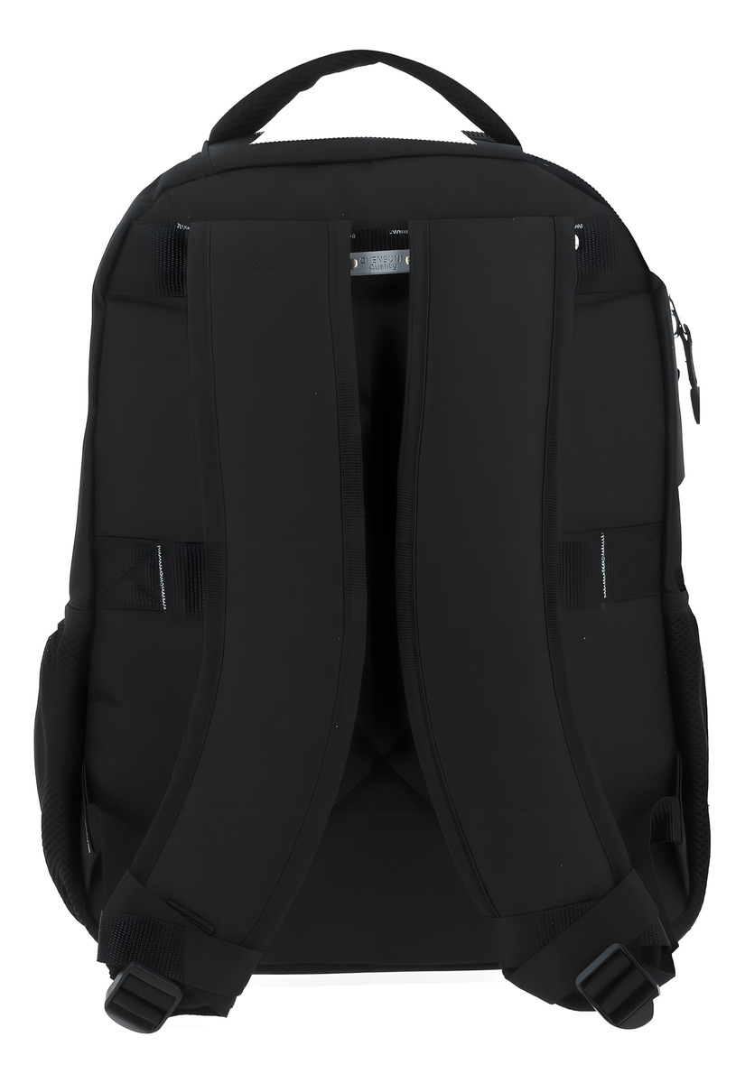 Mochila Grande Chenson Pro Ejecutiva Heri Portalaptop Color Gris Oscuro Diseño De La Tela Liso 4