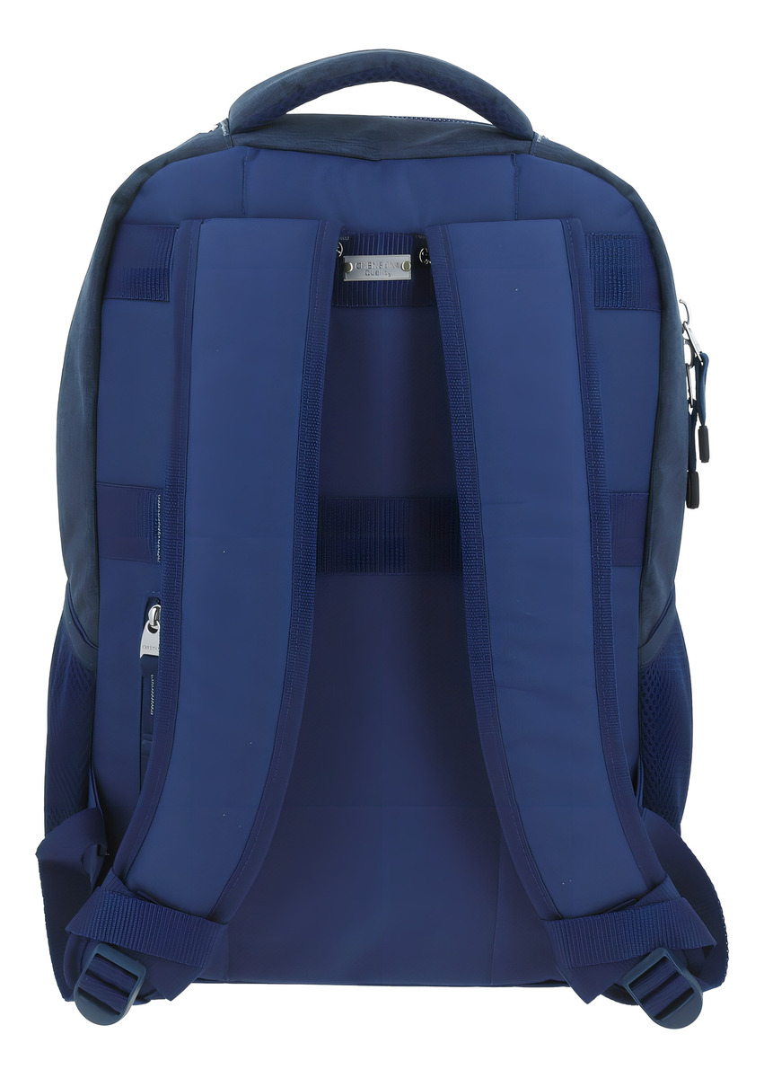 Mochila Grande Chenson Pro Evan Porta Laptop Cp65923 Color Azul Oscuro Diseño De La Tela Liso - vista 2