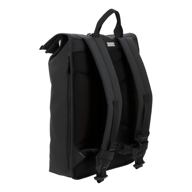 Mochila Grande Chenson Pro Rambo Color Negro Broche Diseño De La Tela Lisa 2