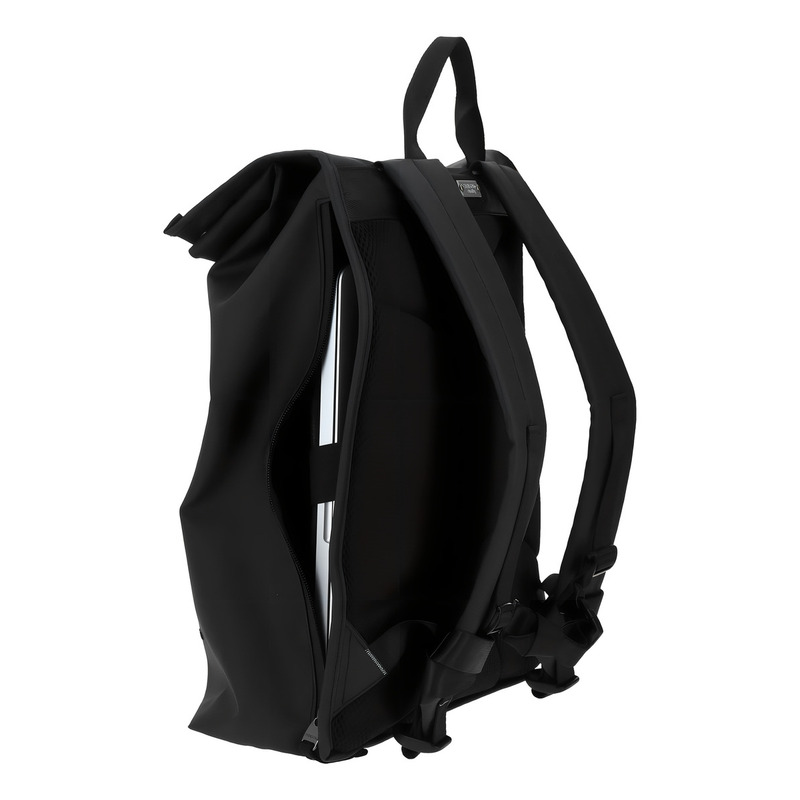 Mochila Grande Chenson Pro Rambo Color Negro Broche Diseño De La Tela Lisa 4