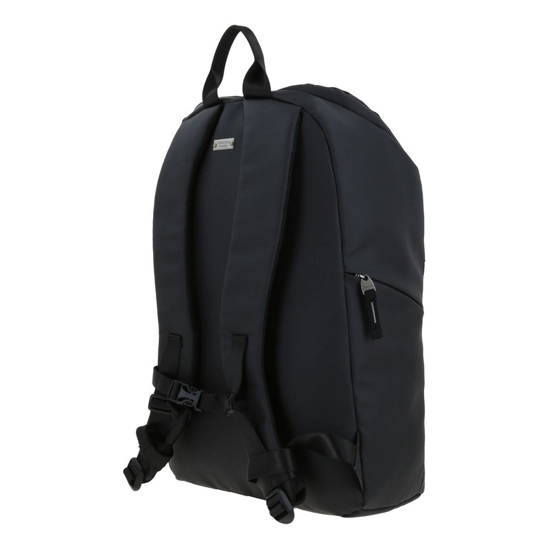 Mochila Grande Chenson Pro Rambo Color Negro Para Hombre Diseño De La Tela Lisa 2