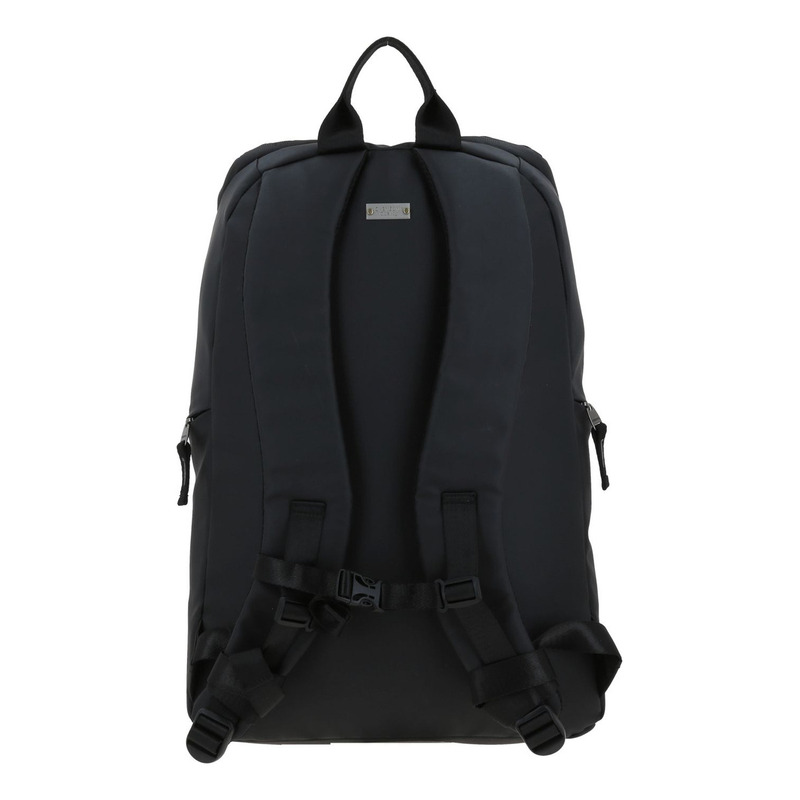 Mochila Grande Chenson Pro Rambo Color Negro Para Hombre Diseño De La Tela Lisa 3