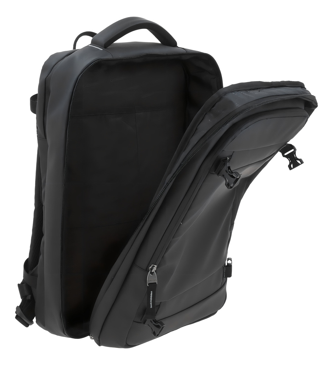 Mochila Grande Chenson Pro Rambo Color Negro Porta Laptop Diseño De La Tela Lisa 3