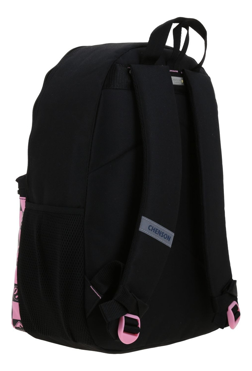 Mochila Grande Chenson Super Mario Kart Gogo Peach Niña Dama Color Negro Diseño De La Tela Liso - vista 2