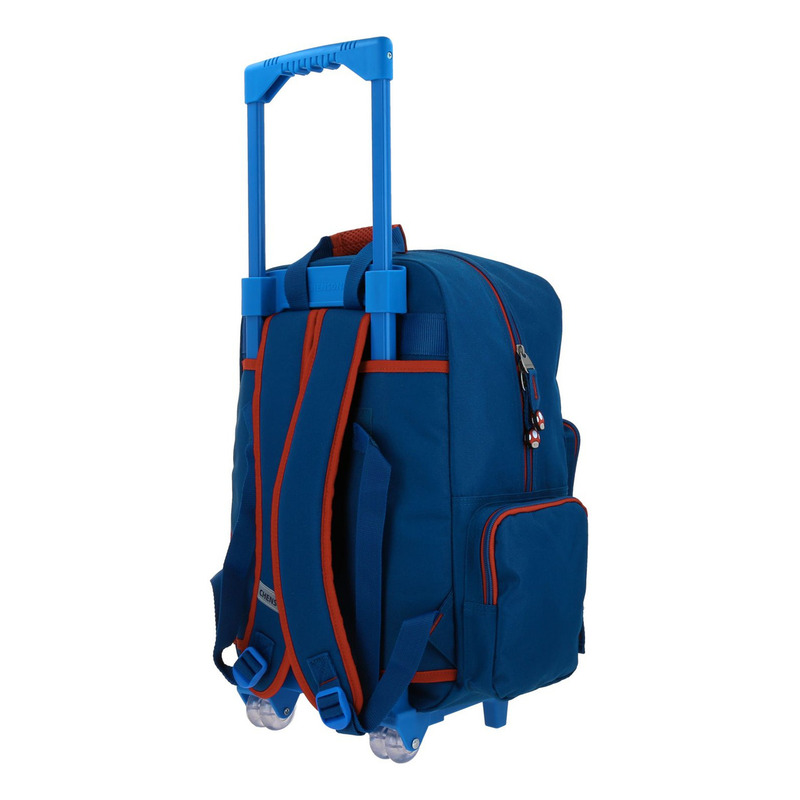 Mochila Grande Con Ruedas Chenson Mario Bros Brife 5