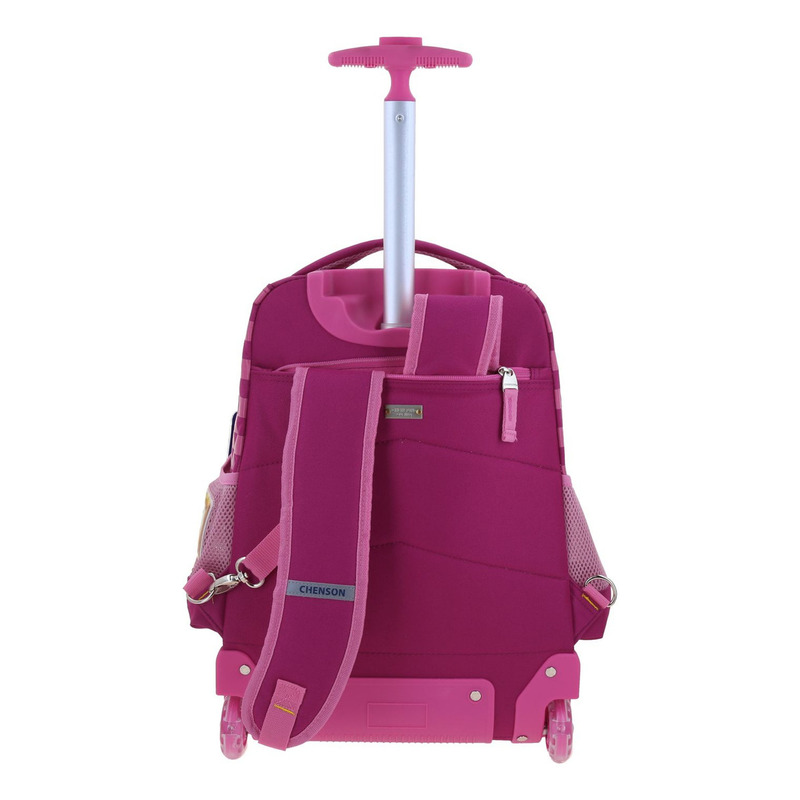 Mochila Grande Con Ruedas Chenson Mario Bros Peach Barb 4