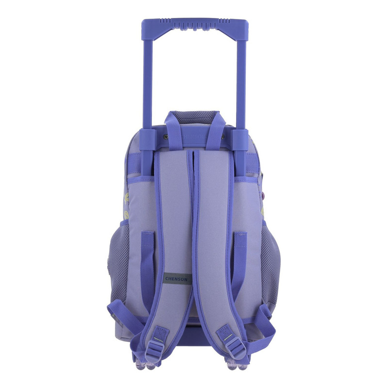 Mochila Grande Con Ruedas Fabrica Chenson Disney Princesas Sirenita Sia Pr70614-v 4