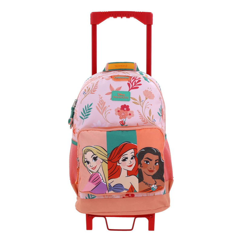 Mochila Grande Con Ruedas Fabrica Chenson Disney Princesas Triunv Pr70687-o
