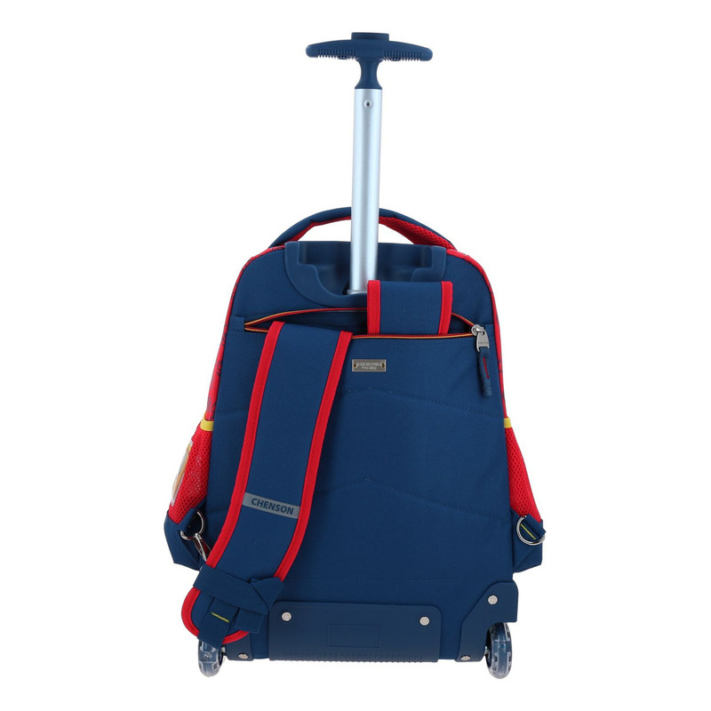 Mochila Grande Con Ruedas Y Luces Led Chenson Mario Gronshi 4