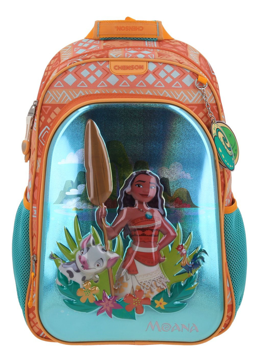 Mochila Grande Escolar Chenson Disney Princesa Moana Pr70745-o Mona