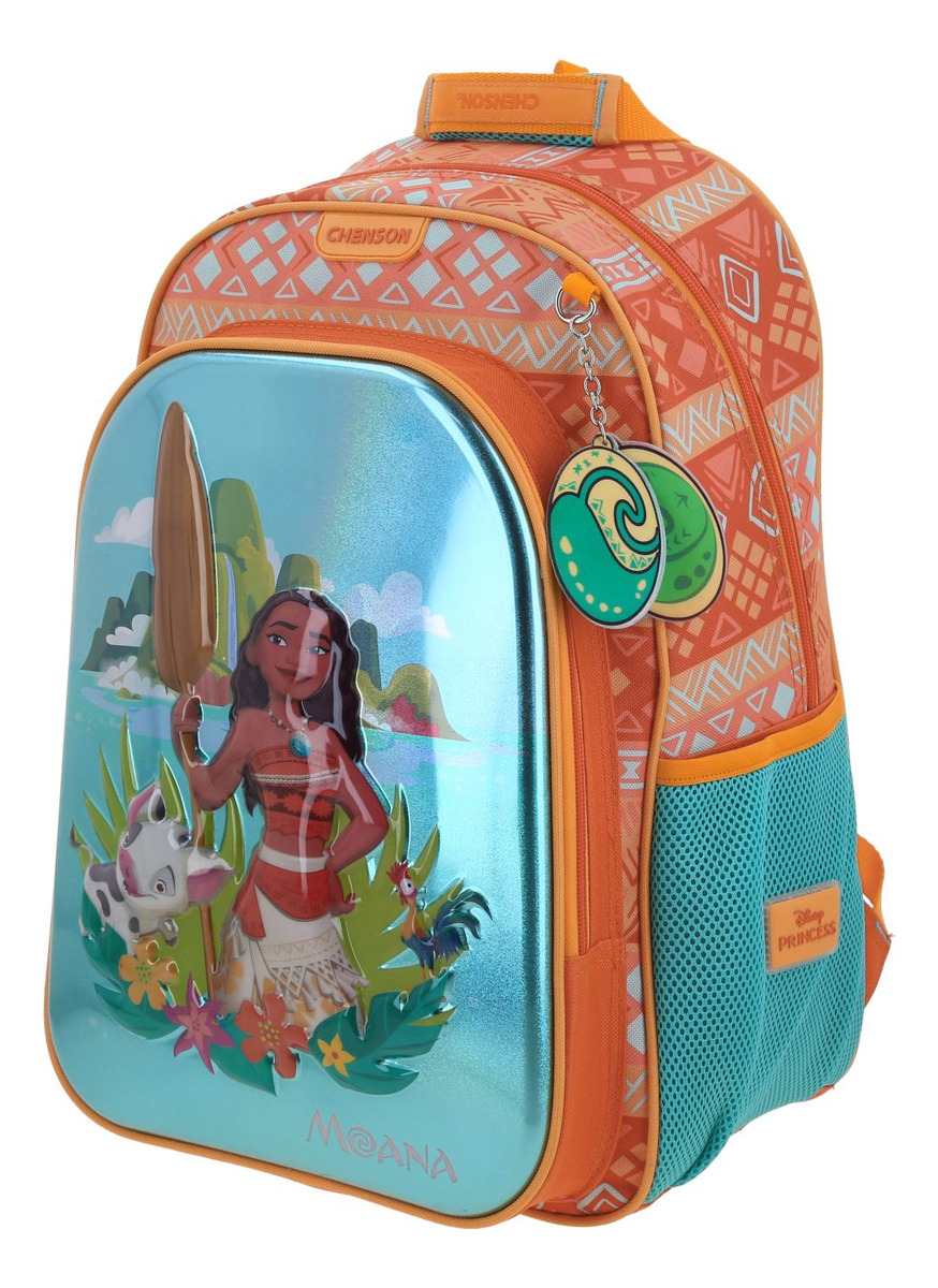 Mochila Grande Escolar Chenson Disney Princesa Moana Pr70745-o Mona 2