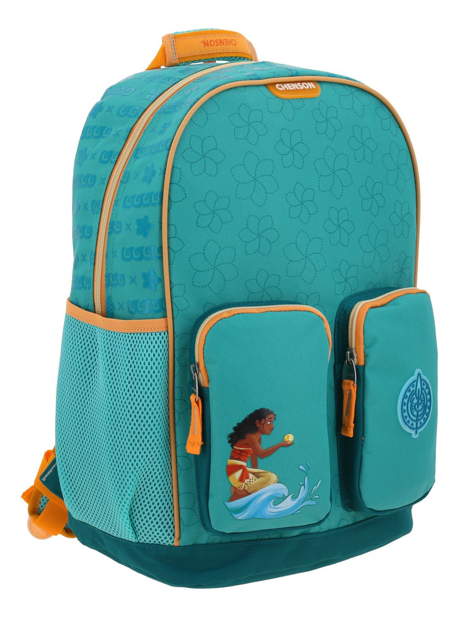 Mochila Grande Escolar Chenson Disney Princesa Moana 5