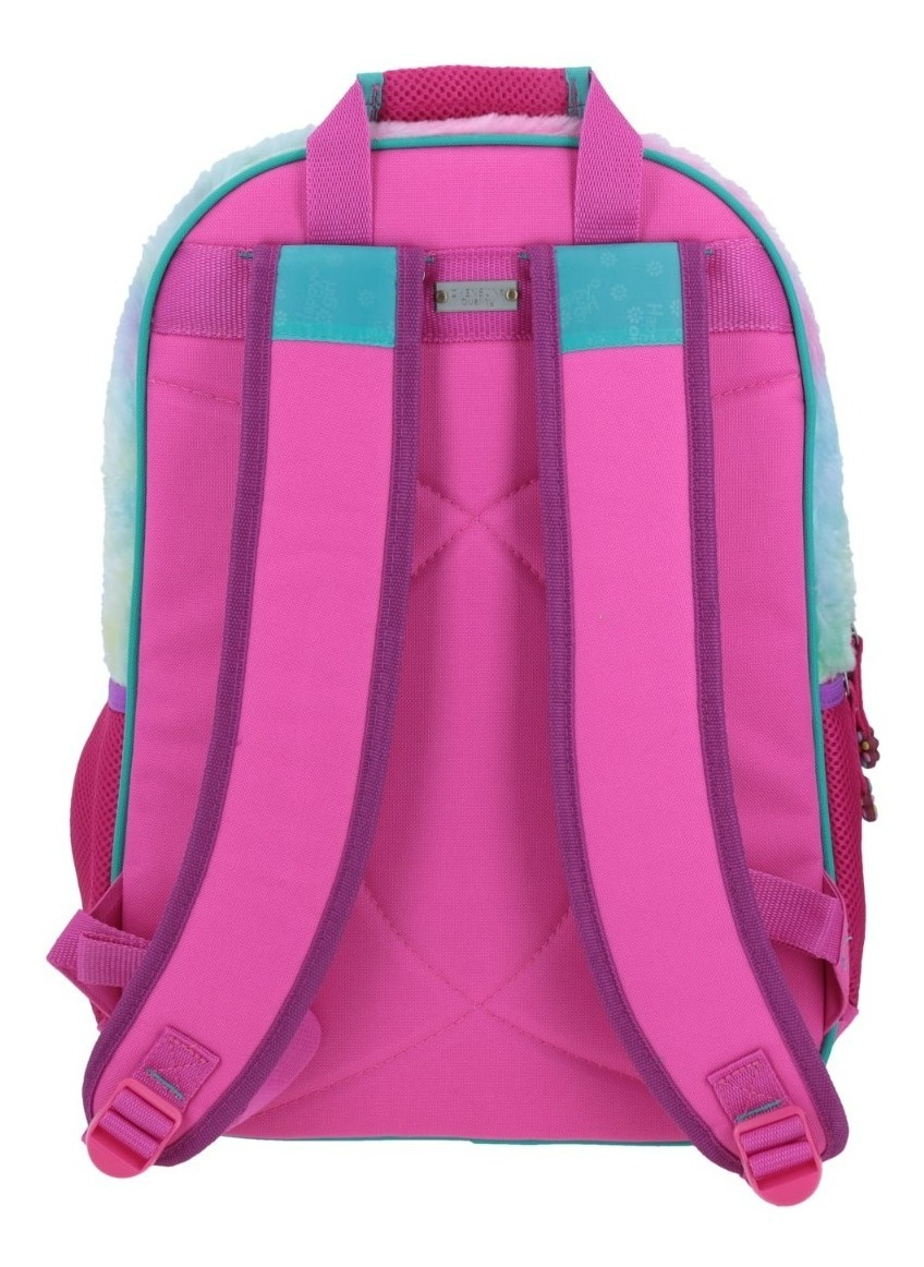 Mochila Grande Rosa Chenson Happy Girl Adha Porta Tablet De 2