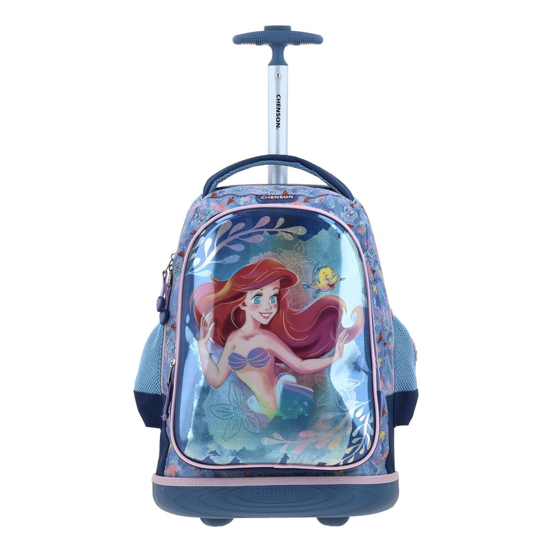 Mochila Grande Ruedas Chenson Disney Princesas Ariel Agry