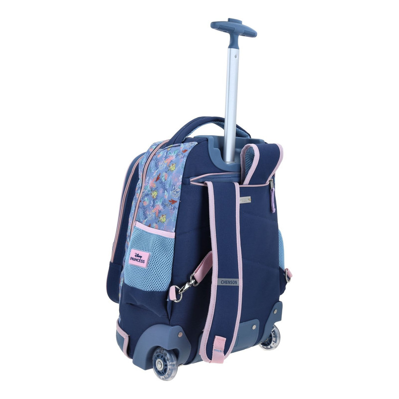Mochila Grande Ruedas Chenson Disney Princesas Ariel Agry 2