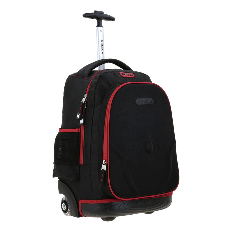 Mochila Grande Ruedas Chenson Miles Morales Caps - vista 2