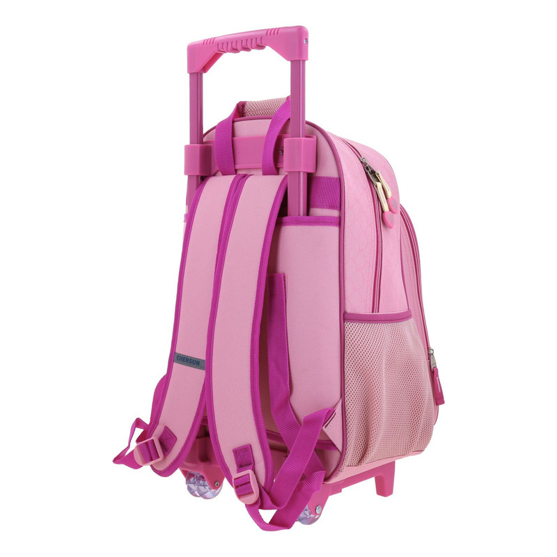Mochila Grande Ruedas Chenson Princesas Ariel Bff 3