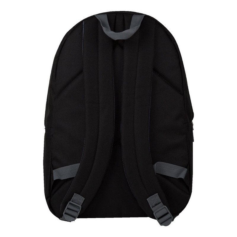 Mochila Grande Unisex 1865572-2 Juvenil Gris Con Negro 1818 3