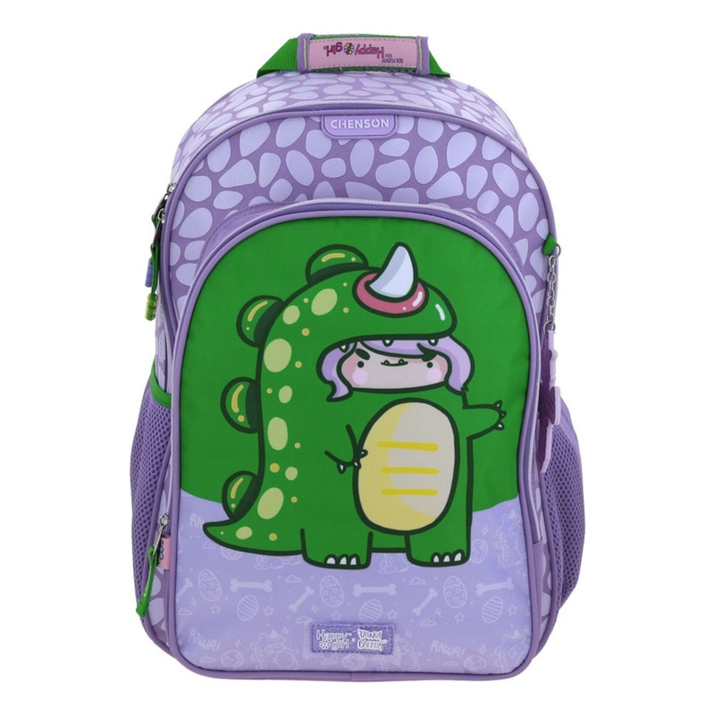 Mochila Happy Girl Vania Bachur Vani Primaria Backpack Vb70701-v Color Lila