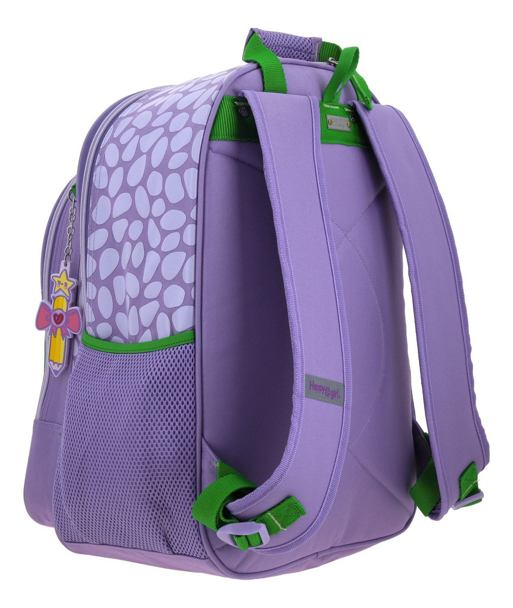 Mochila Happy Girl Vania Bachur Vani Primaria Backpack Vb70701-v Color Lila 4