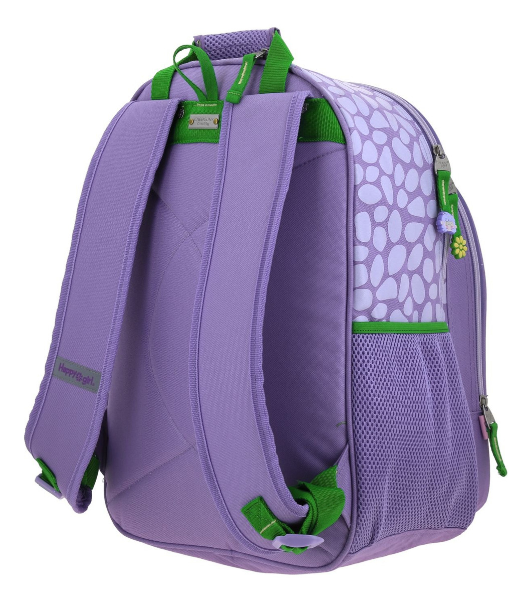 Mochila Happy Girl Vania Bachur Vani Primaria Backpack Vb70701-v Color Lila 5