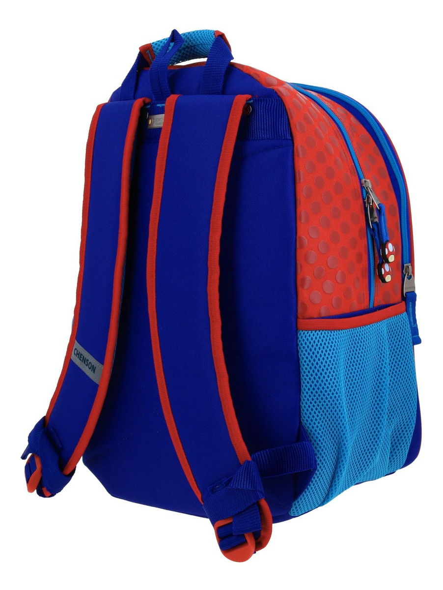 Mochila Mario Bros Esqueip Primaria Backpack Mb70307-9 Color Azul 4