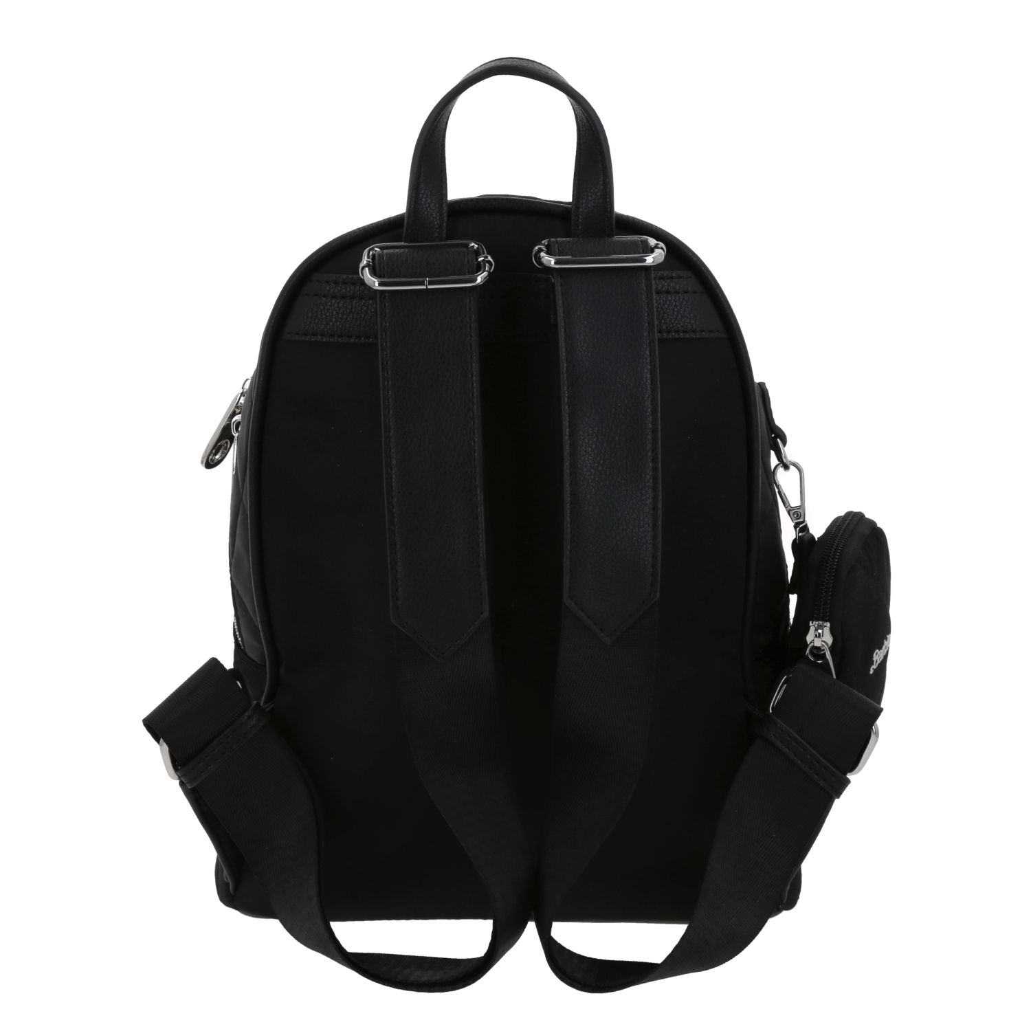 Mochila para mujer casual Barbie by Chenson negra con diseño elegante 4