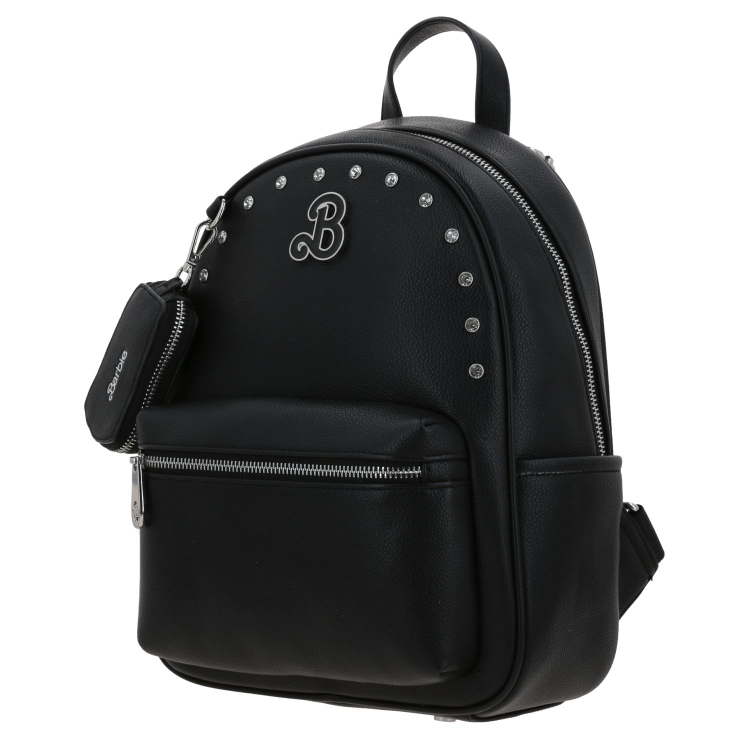 Mochila para mujer casual Barbie by Chenson negra con diseño moderno 2