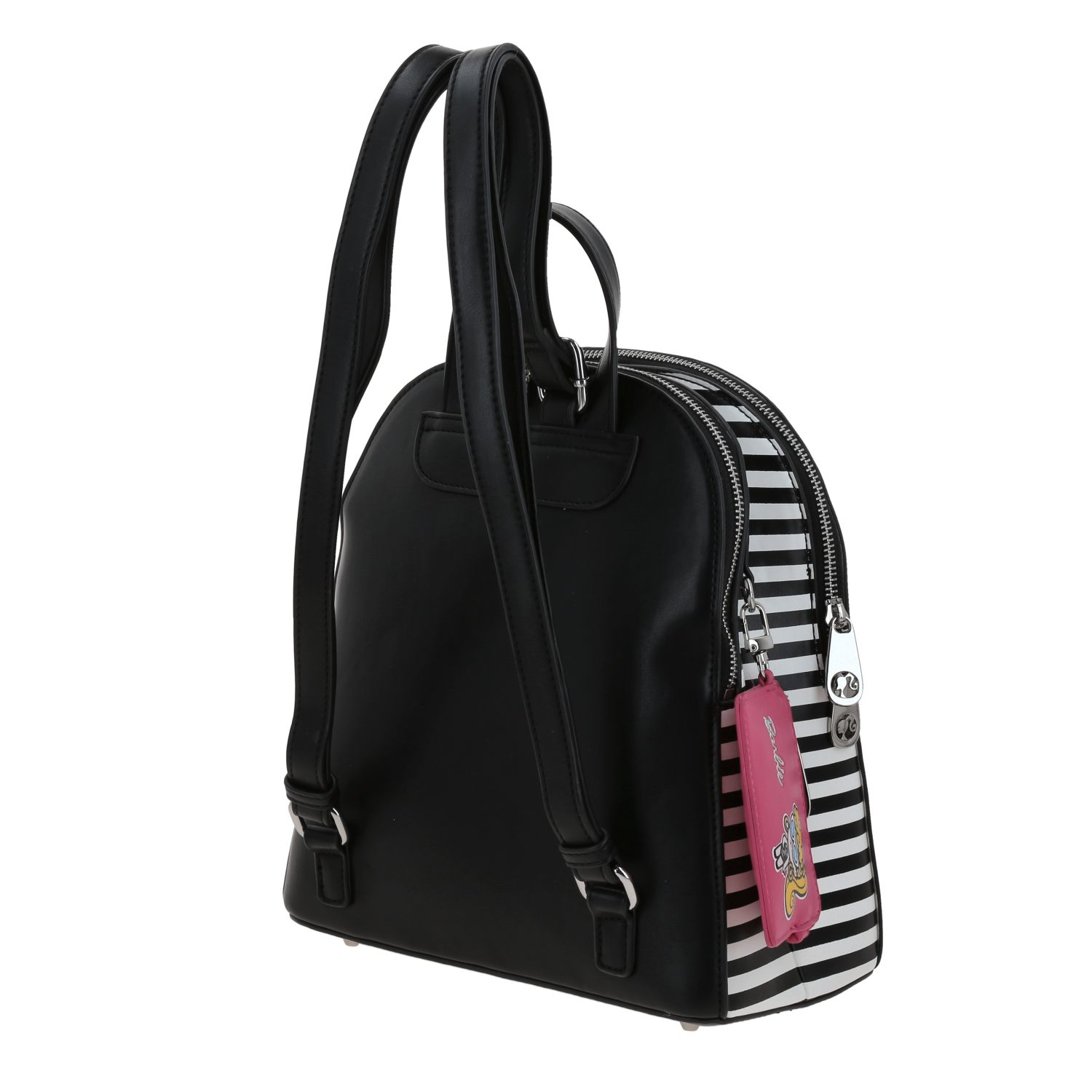 Mochila para mujer casual Barbie by Chenson negra con doble compartimento 5