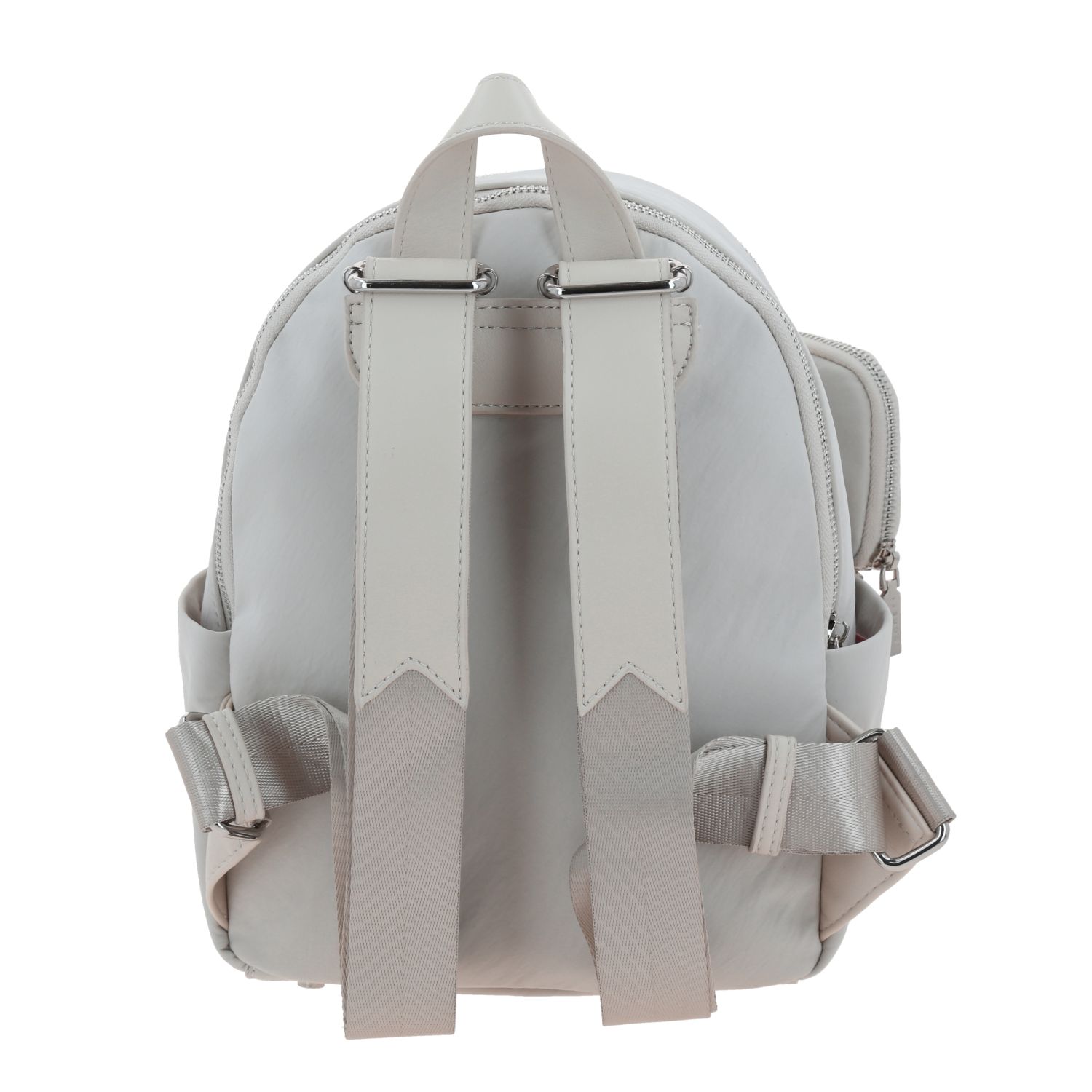 Mochila para mujer casual Gorétt by Chenson beige con doble compartimento 4