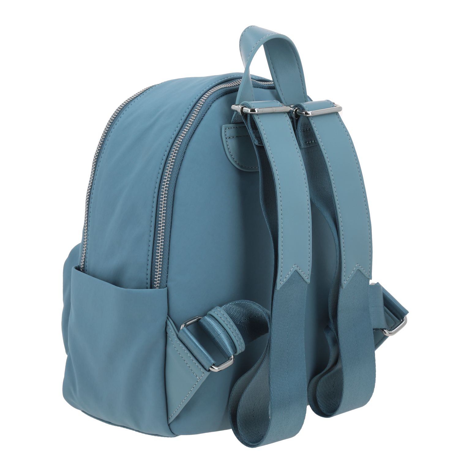 Mochila para mujer casual Gorétt by Chenson color azul con doble compartimento 3