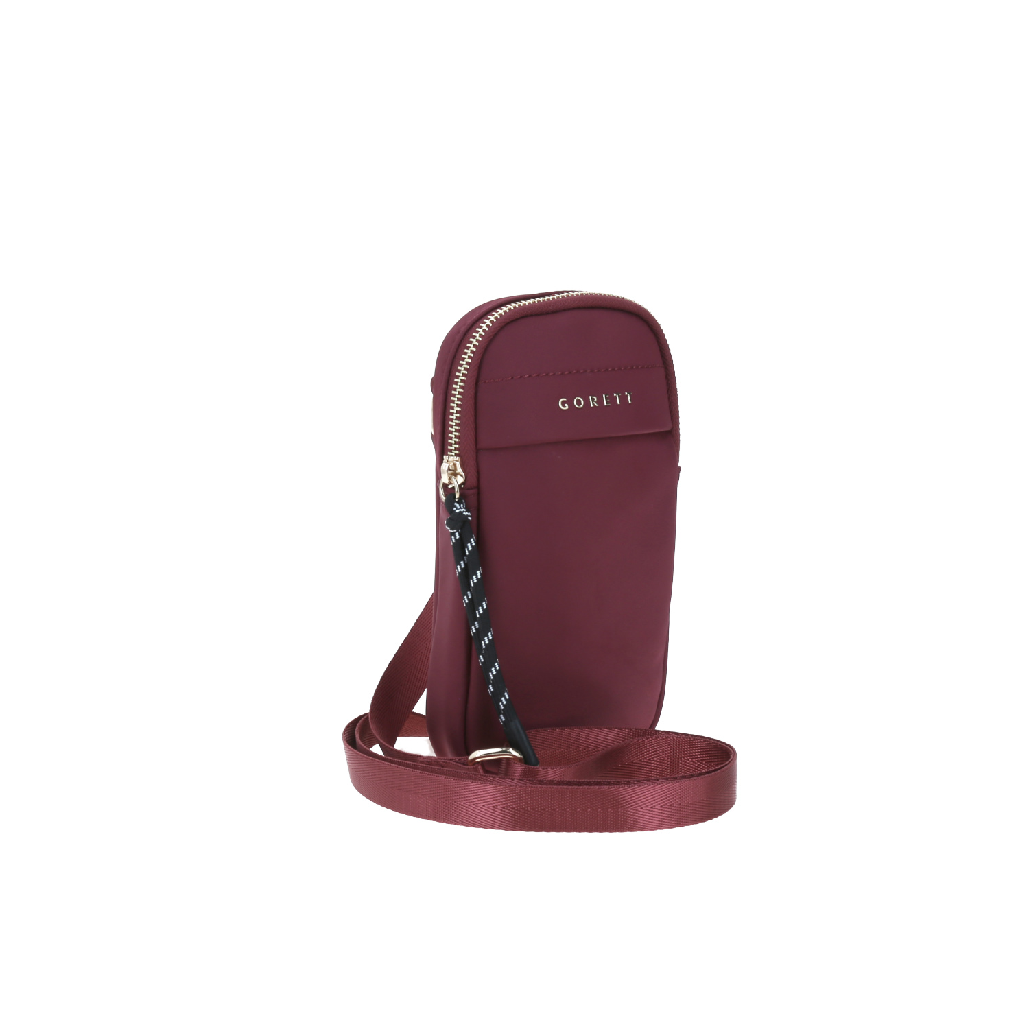 Mochila para mujer casual Gorétt by Chenson color magenta con bolsillo frontal - vista 2