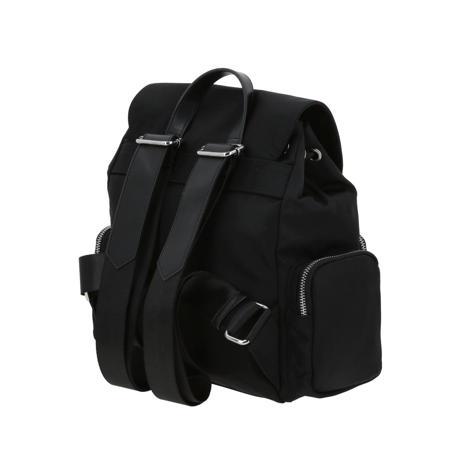 Mochila para mujer casual Gorétt by Chenson color negro con bolsillos prácticos 5