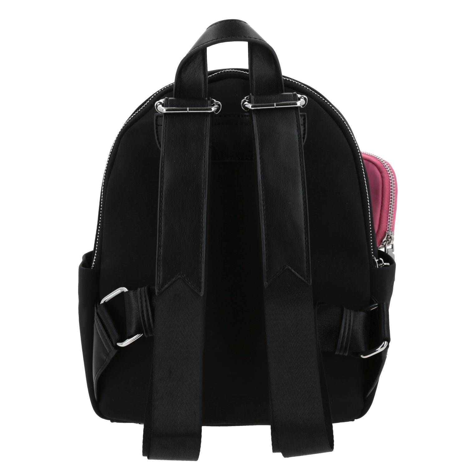 Mochila para mujer casual Gorétt by Chenson en color negro con doble compartimento 4